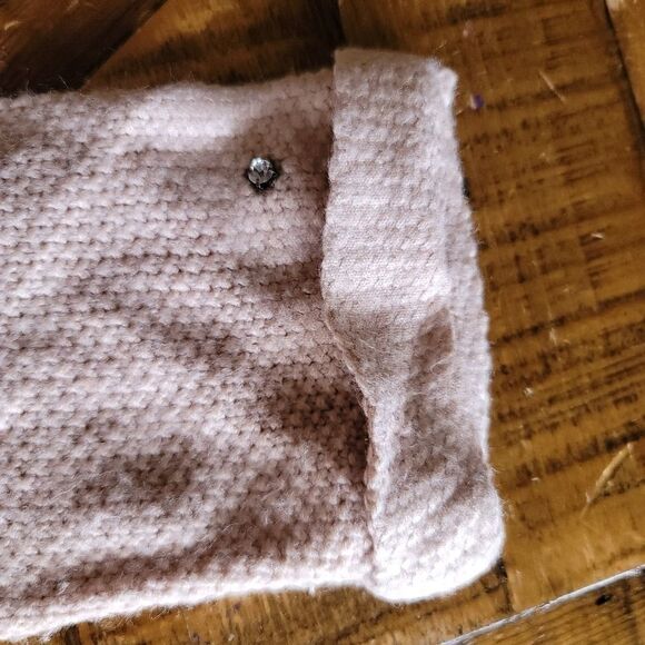 Gianni Bini Womens Small pullover light pink sweat - Picture 5 of 5